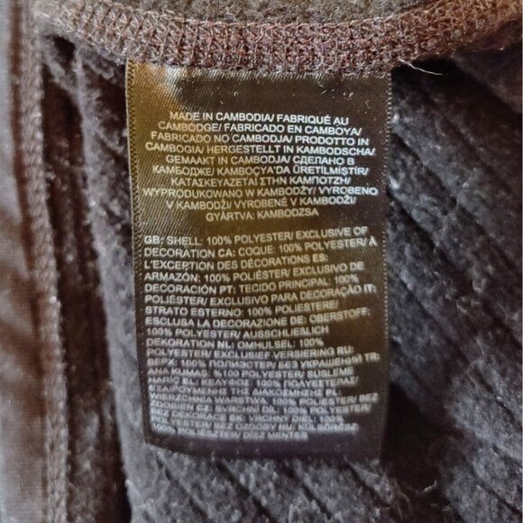 THE NORTH FACE Mens Echo Rock Pullover Hoodie Black Size Large Kangaroo … - Picture 6 of 7